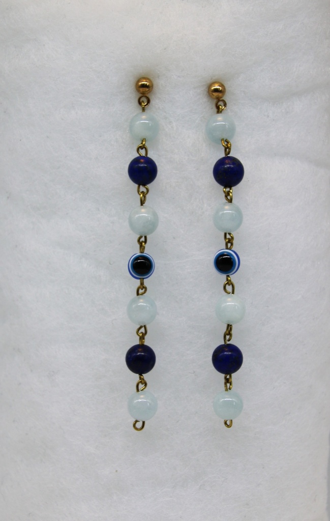 Boucle d'oreille œil grec