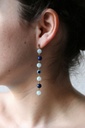 Boucle d'oreille œil grec