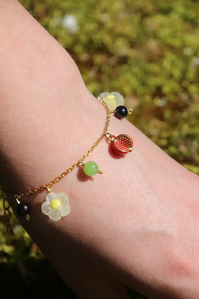 Bracelet- Péridot, Grenat- Koré